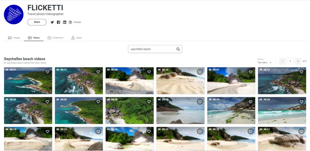 "Seychelles beach stock video"
